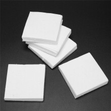 150 Folhas de Fibra Cerâmica Quadrada Forno Microondas Vidro FusãO de Papel Ferramentas Domésticas
