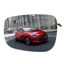 Auto-Rückspiegellinse , Spiegelglaslinse mit Heizung, Monitor Toter Winkel für  CX-5 2015-2016