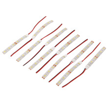 10Pcs 10Cm Waterproof White 5050 Led Strip Lights  12V Caravan Boat Car