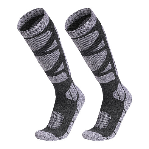 Knee High Winter Socks for Skiing Warm Breathable