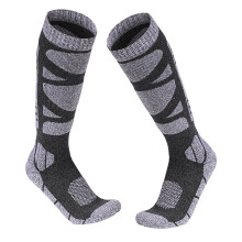 Winter Ski Knee High Socks Breathable Warm