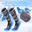 Warm Winter Ski Socks Breathable Sweat Wicking 2