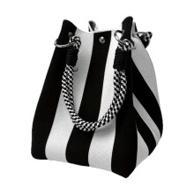 Mini Knit Toted Bag Work Commuters Day Bags Casual Bucket Bag-5