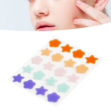 20 Stück Floral Star Pickel-Patches Hydrocolloid
