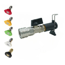 High Pressure Washer Accessory Set With 5 Jet Tips And-Type A
