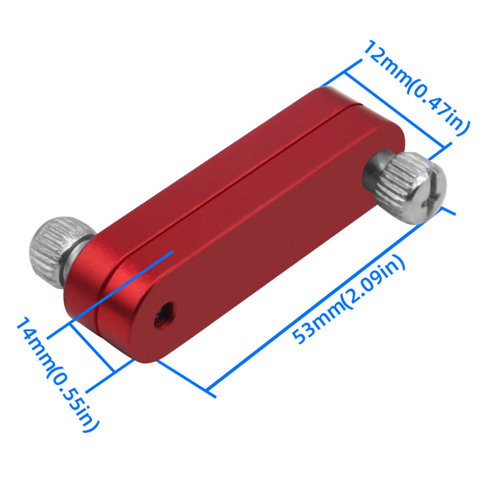 Durable Ruler Stop for Accurate Drilling