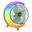 Tragbarer Tischventilator mit Luftkühlung, LED-Licht, 3-Grün 1