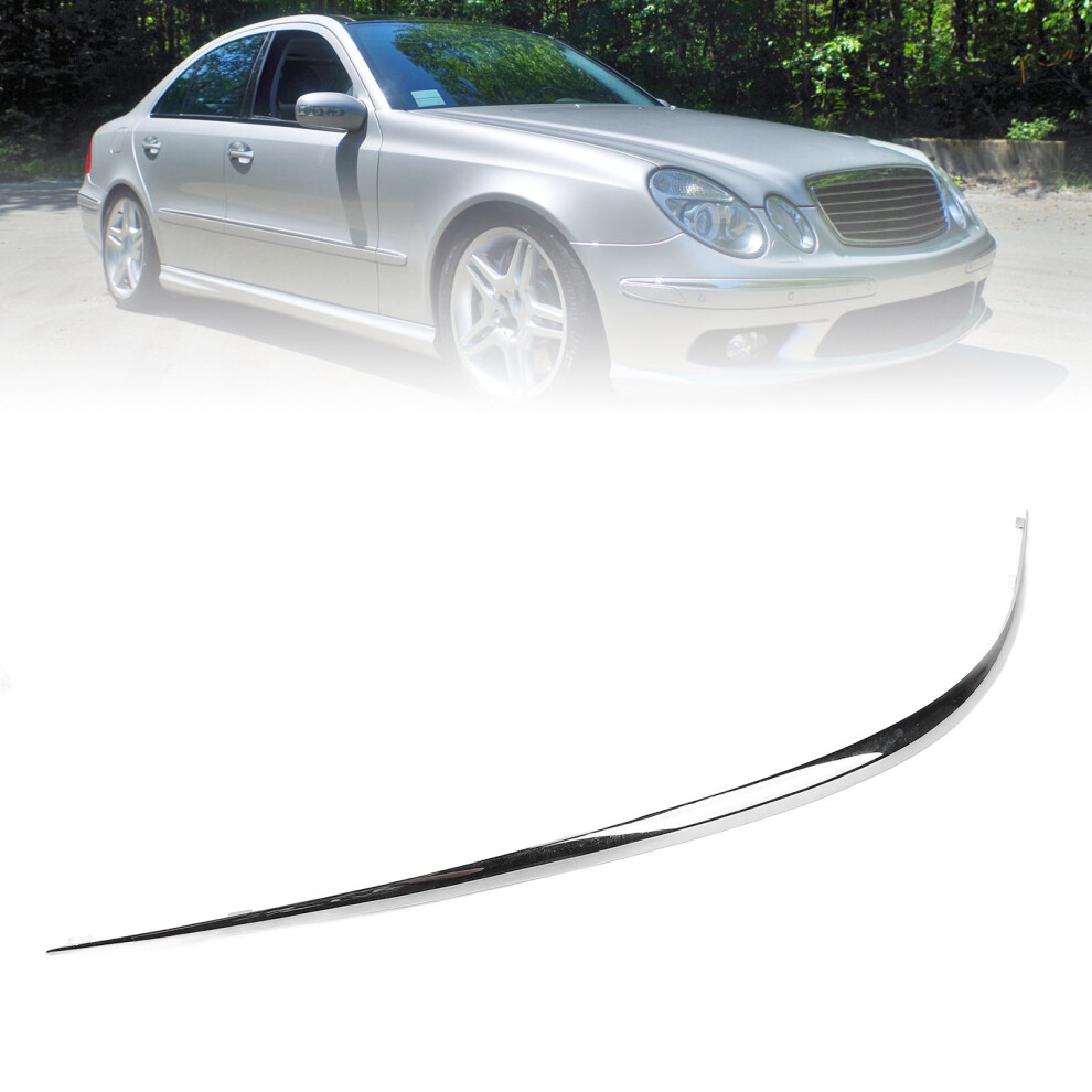 Sporty Chrome Bumper Trim Left 7055741382888