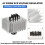 AC 220V 5000W SCR Voltage Regulator Motor Speed Controller Light Dimming Dimmers Thermostat 5000W Motor Speed Controller 4