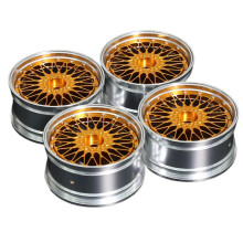4 Bujes de Llanta para Rueda de Turismo de Derrape en Carretera de 1,9 Pulgadas para Coche RC para HPI RedCat Sakura HSP 1/10, Piezas