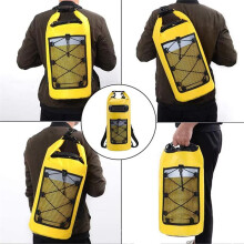 Waterproof Dry Bag for Swimming, Diving, Kayaking, Boating & Surfing - PVC Compression Storage Backpack for Men & Women