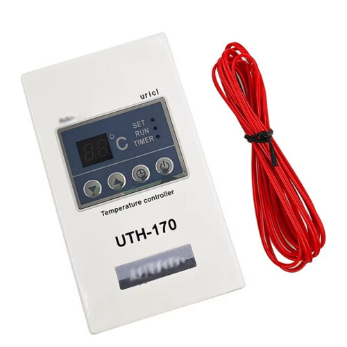 UTH-170 Sauna Temperature Controller Heating Film Thermoregulator with LCD Display and Touch Key Operation Saunas A 1