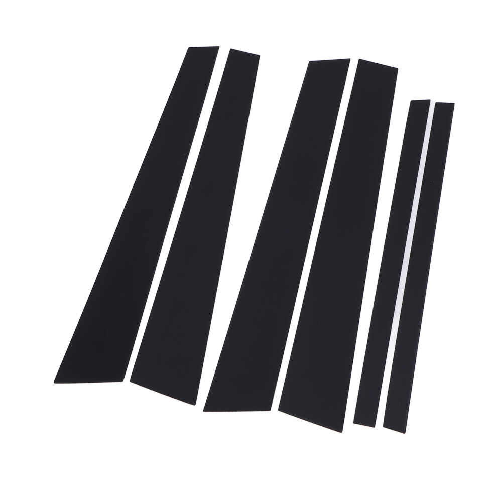 Gloss Pillar Post Trim 6 Pack Black 7055741391590