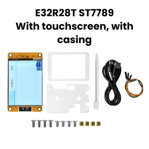 ESP32 WiFi BT Development Board ST7789 Driver 2.8 Inch Touch Screen E32R28T Intelligent Display with Case 1