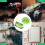 10Pcs Clear Acrylic Bubble Levels Featuring Magnetic Adhesion 4