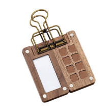 Portable Palette, Travel Paint Palette, Watercolour Sketchbook, with Metal Clip, Gift for Painters and Artists C B