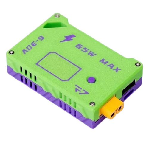 6-30V Automatic Alarm Power-Off PD65W Integrated Module Built-in Step-Down Fast Charging Module for FPV Drone AVATA2 C