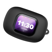 Étui de protection pour écouteurs en Silicone, manchon-Noir