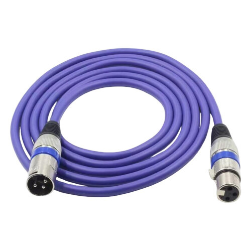 Câble flexible de microphones de câble XLR pour le cinéma-1m2
