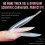 120 STKS Rockets Shape Nail Forms voor Extensions Geen Clips 7