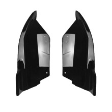 Auto Achterbumper Lip Diffuser Splitter Winglet Schort Spoiler voor  X1 IX1 U11 M Sport 2023+ Glanzend Zwart