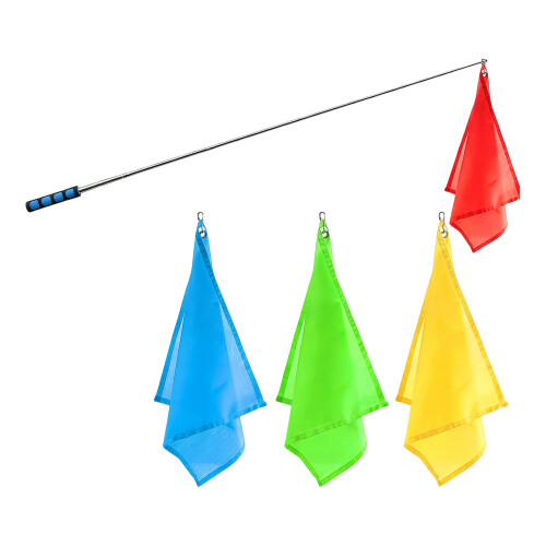 Ensemble de drapeaux d'entraînement de chevaux pour les-1,2m