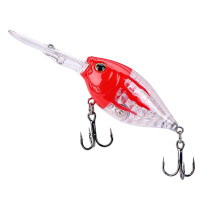 Lange lip vibrerende minnow kunstaas Realistisch zwemmende-2