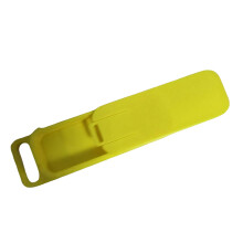 Boîte en plastique de récipient de stockage pour la-Jaune