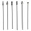 6pcs Tungsten Carbide Burrs Set, Cylinder- Porting Kit, Solid Rotate Grinding Tools for Woodworking Drilling Carving 1
