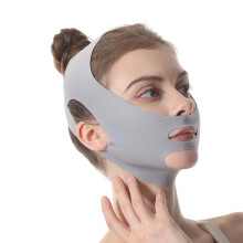 Facials Lifting Bands For V Shape Face Contouring-grey