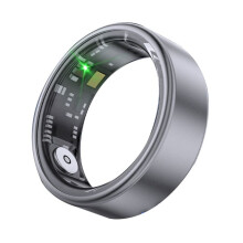 SR06  Ring, Health Monitor, Heart Rate Sleep Monitor 5ATM Waterproof Black