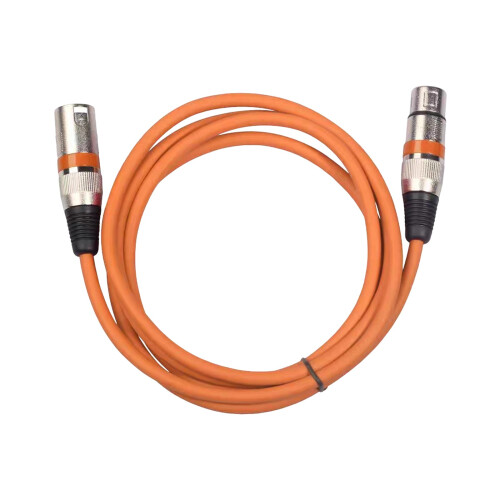 Câble de microphones XLR blindé en PVC, avec réduction du-1m1