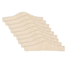 Lot de 9 doublures de soutien-gorge en coton, coussin-Kaki