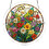 Flower Patterned Stained Glass Sunlight Catcher Garden-27 1
