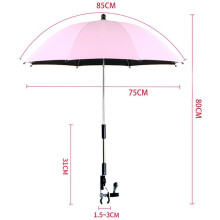 Sonnenschirm Kinderwagen Klemme 75cm