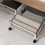 Under the Bed Quilt Storage Bins Large Capacity Rolling Iron Drawer for Clothes, Blankets Foldable Shoe Organizer White 3