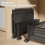 Under the Bed Quilt Storage Bins Large Capacity Rolling Iron Drawer for Clothes, Blankets Foldable Shoe Organizer White 8