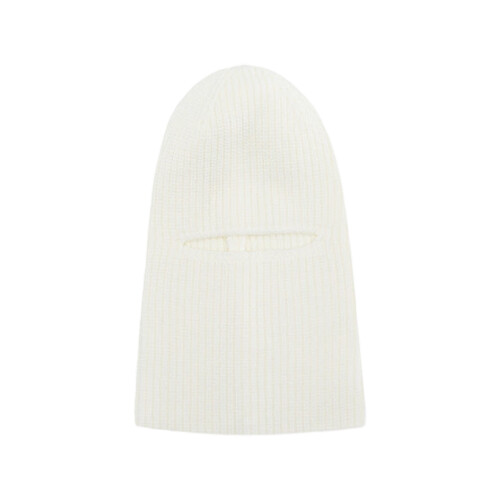 Practical Balaclava Headgear Full Face Coverage Brimless-White