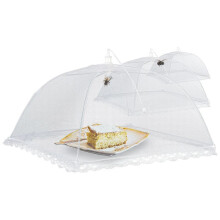 Fly Cover, Insect Protection, Cover Against Flies and Fruit Flies for Cakes, Fruit Bowl, Garden Party 3Pack