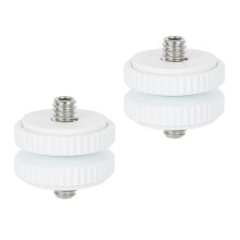2Pcs Professional Aluminium Alloy High Strength-White