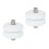 2Pcs Professional Aluminium Alloy High Strength-White 1