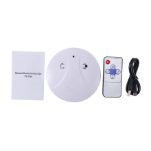HD 1080P SPY Camera Hidden Smoke Detector Motion Detection Nanny Cam DVR