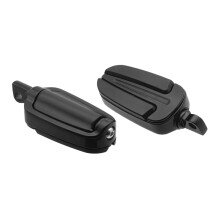 Ergonomische motorfietspedalen Motorvoetsteunen-Zwart