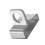 Compact Aluminum Alloy Charging Base Smartwatch Desk-Silver 1