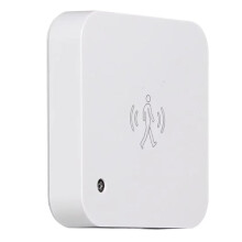 Sensore di Presenza Umana Intelligente WiFi Rilevamento di Movimento Sensore di Luminosità Della Luce Cablato, Notifica Tramite App