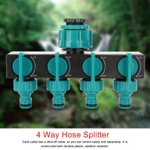 4-Way Tap Adaptor Splitter for Garden Watering