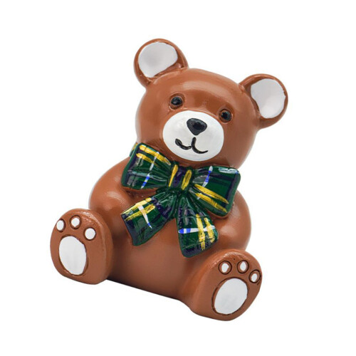 Cake Candlestick Holders Resin Bear Statue Cartoon Bear Cake