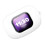 Dust Prevention Sleeve Silicone Case for Wireless Earclip-White 1
