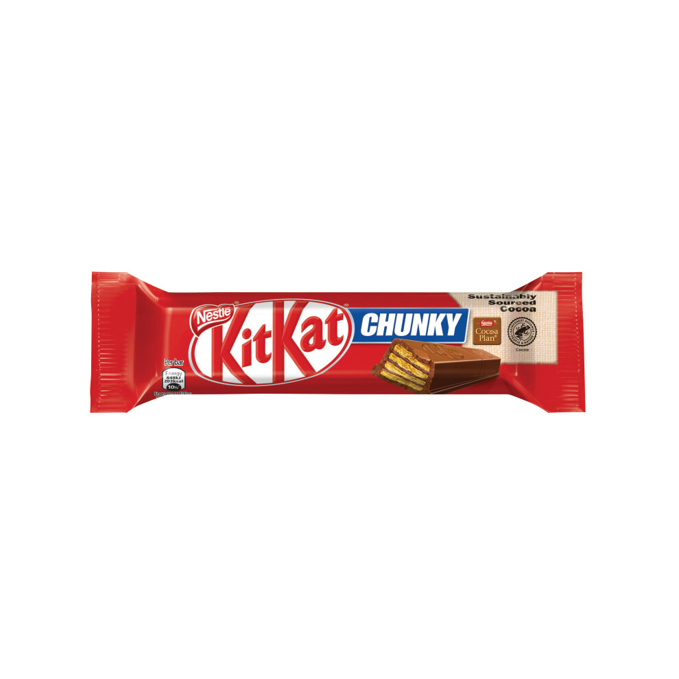 Nestle Kitkat Chunky Milk Chocolate 40G (Pack Of 24) 12405887