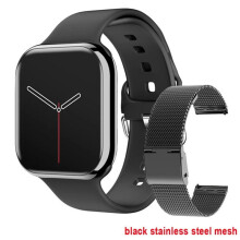 (Black) Smart Watch Series 10 HD Screen Custom Dial Wireless Charging Men BT Call NFC Women Sport GPS Smartwatch For IOS Android